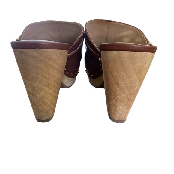 Veronica Beard Women's Hendrix Buckled Clogs SZ 5 - Picture 5 of 7